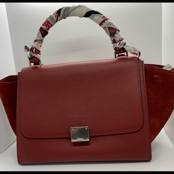 Celine Medium Trapeze Tote bag 💯 Authentic - Picture 4 of 16